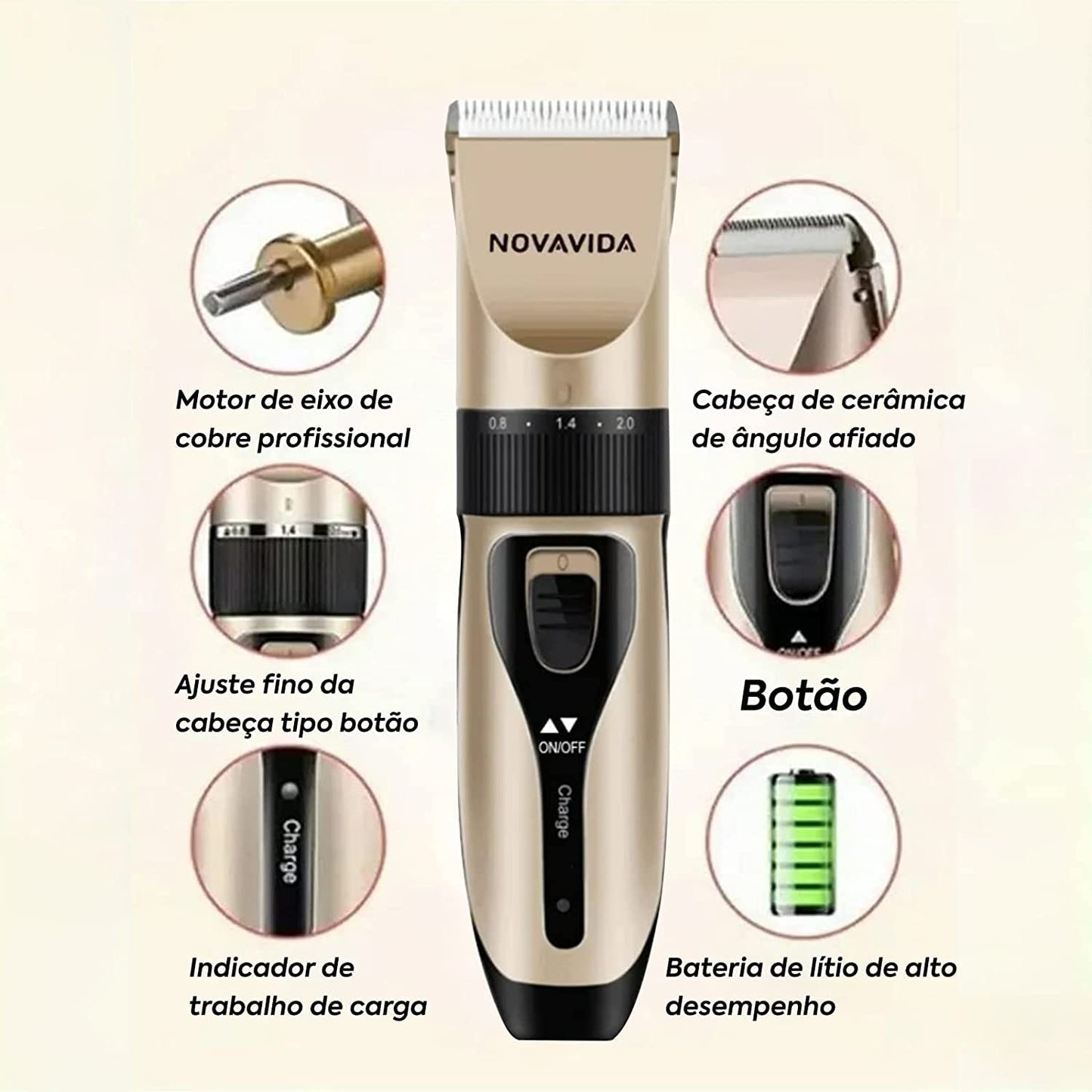 Aorlis Rechargeable Mens Shaver