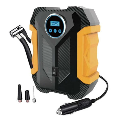 Portable Air Compressor for Car  Tires Digital Tire Inflator 12V DC  with Emergency LED Flashlight