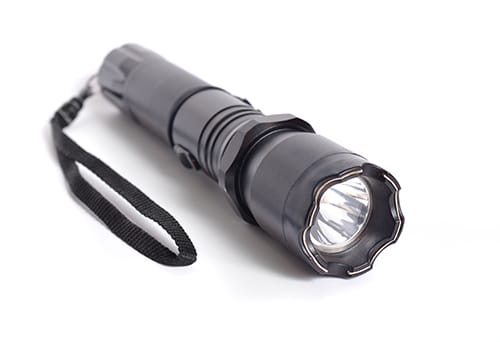 FA-1101 Self Defense Flash Light with Stun Gun