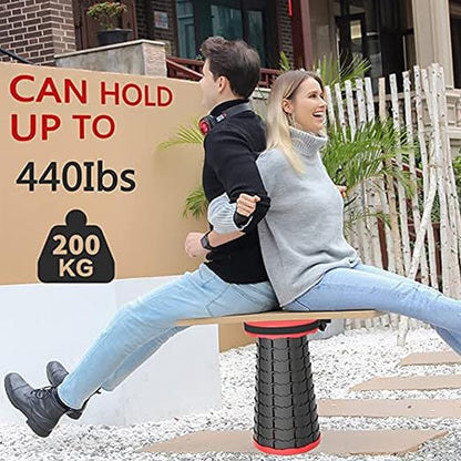 Portable Collapsible Camping Stool for Adults