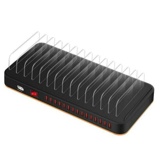 XF0311 USB Fast Charging Hub 15 Port 100W with Phone Stands