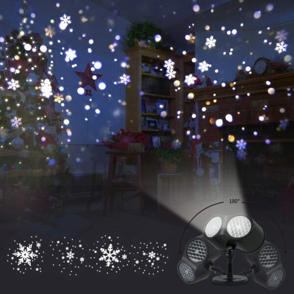 FA-DP2023 Snowflake Projector LED Atmosphere Lamp