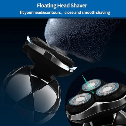 Aerbes USB Rechargeable 5W  Round Shaver with Digital Display