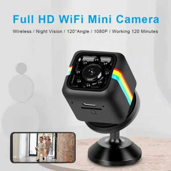 Wireless Wifi IP Mini Camera HD  1080P with Micro SD Card Slot