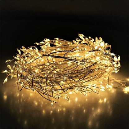 ZYF-94 Copper Wire Fairy Light 100LED White 220V 8 Mode Settings 3m