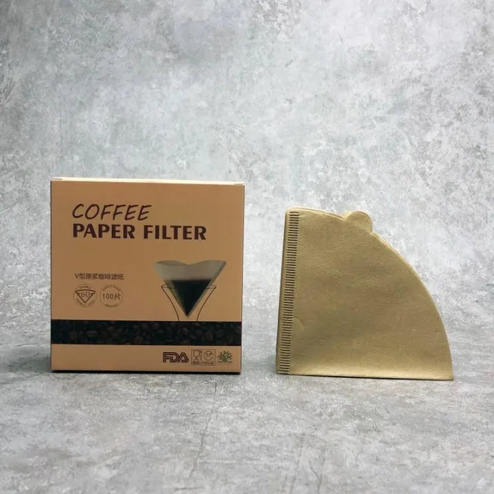 Coffee Drip Filter Paper V-Shaped Drip