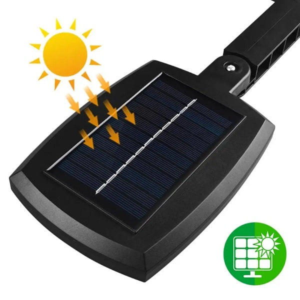 Aerbes Solar Powered Street COB  Light with Remote Control