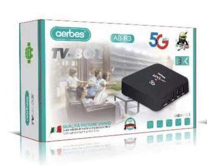 Aerbes 8K Android 11.1 MXQ TV  Box 5G 4gb+64gb