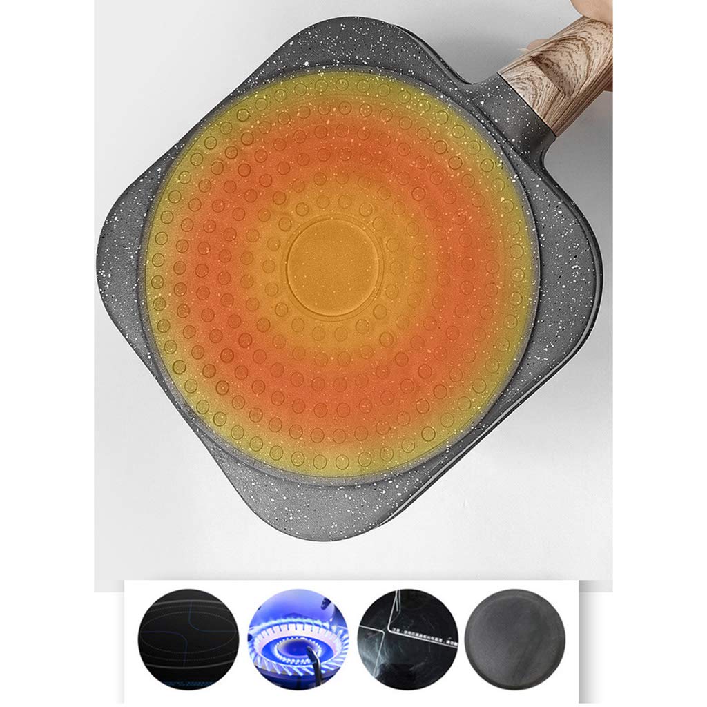 Non-Stick Four-Hole Omelette Pancake Pan Frying Pan Four-Hole Omelette Pan