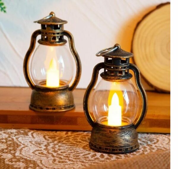 Battery Operated Simulated LED Lantern Candle Warm White Light Pack Of 24