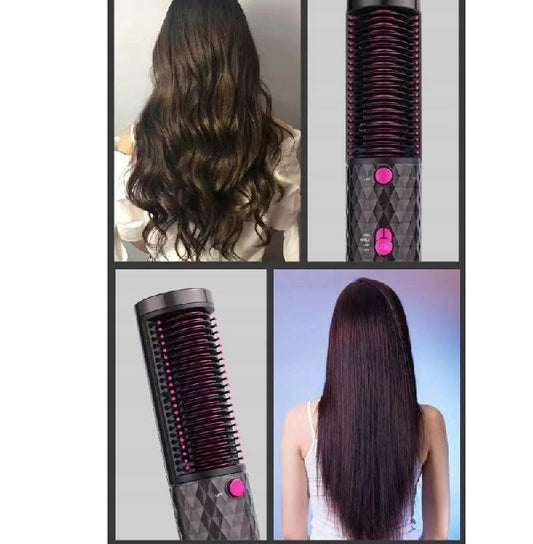 Aorlis 1600w 3 in 1 Professional  Comb Hair Curler, Straightener &  Dryer