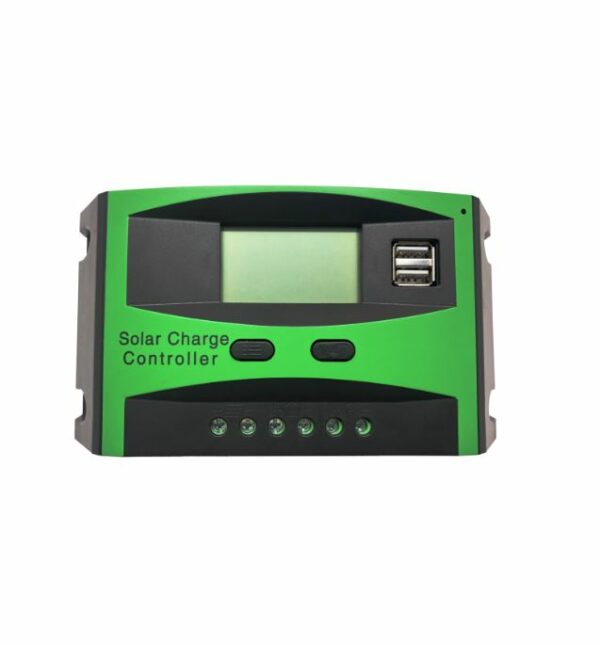 XF0843 PWM Solar Charge Controller Dual USB Output With LCD Display 50A 50V