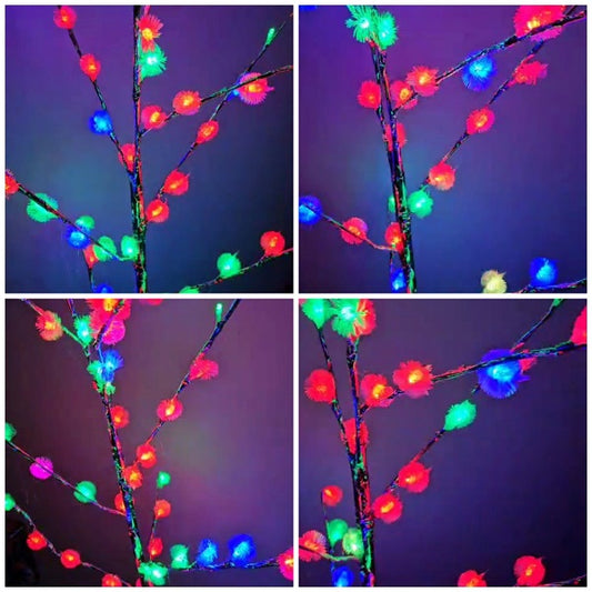 ZYF-112 1.5M RGB Dandilion 60 LED Tree Light