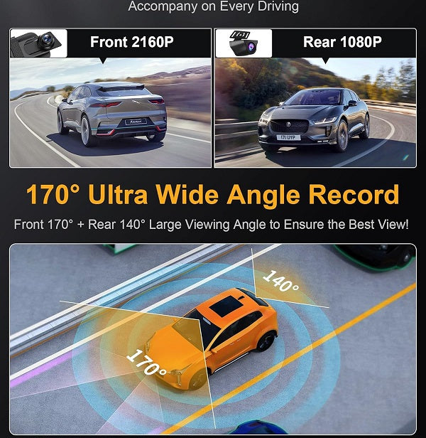 Baihuo MY-7154 Mirror Dashboard 1080P HD Camera