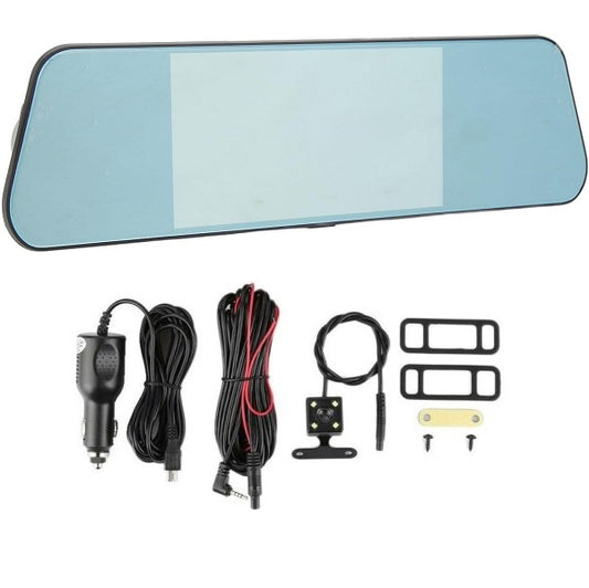 Rearview mirror driving recorder