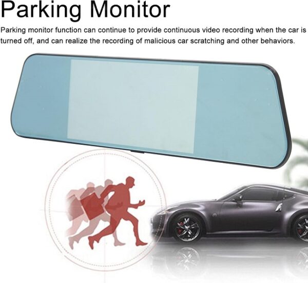 Rearview mirror driving recorder