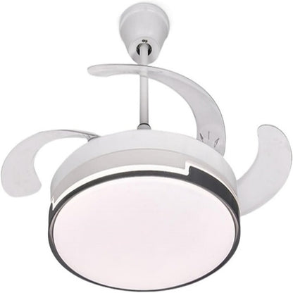 Wolulu AS-51079 48″ LED Designer Ceiling Fan Light 72w 3 Adjustable Light Settings