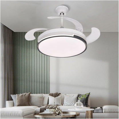 Wolulu AS-51079 48″ LED Designer Ceiling Fan Light 72w 3 Adjustable Light Settings