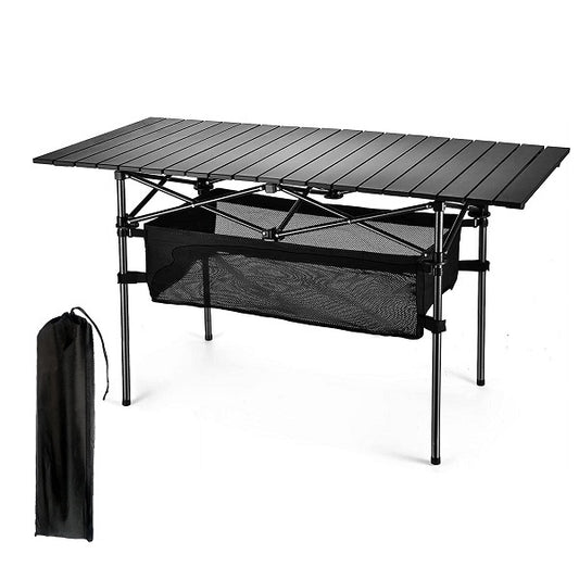 JG20375682 Folding Camping Table With Carry Bag 120cm x 55cm x 54cm