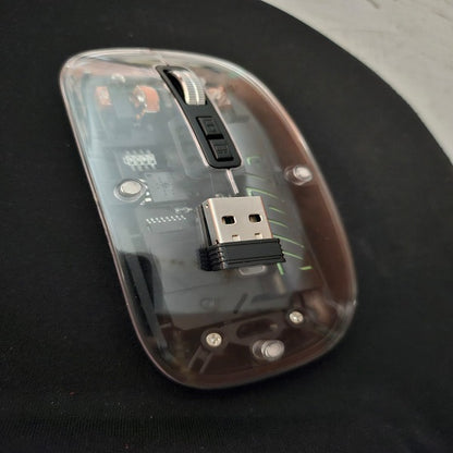 Baihuo MY-7496 Transparent Wireless Mouse