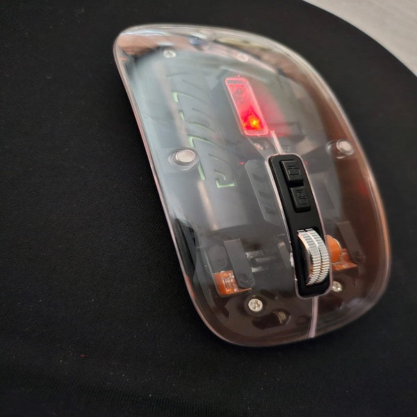 Baihuo MY-7496 Transparent Wireless Mouse