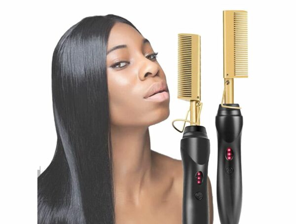 Hair Styling Press Comb 2 In 1