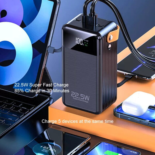 Power Bank Fast Charging QC3.0  60000mah With PD Port 22.5W