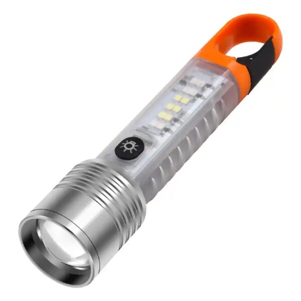 Aerbes AB-SD48 Rechargeable UV + LED Flash Light 1200mah Battery