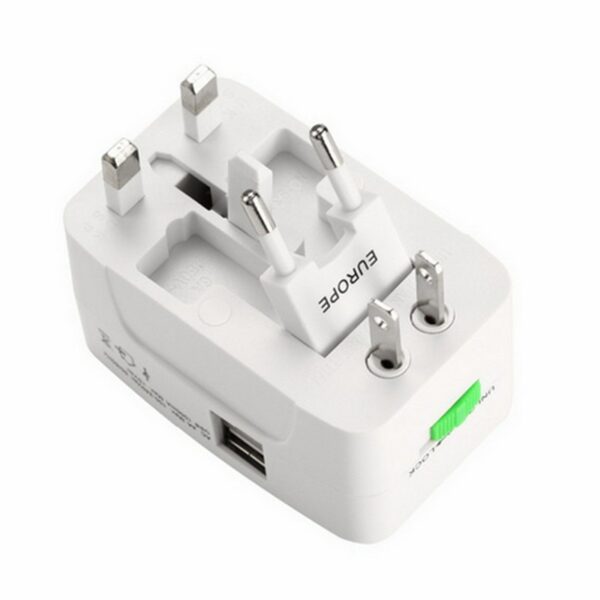 Treqa BEU-2 Universal Travel Adapter 1500Mah With Dual USB Port