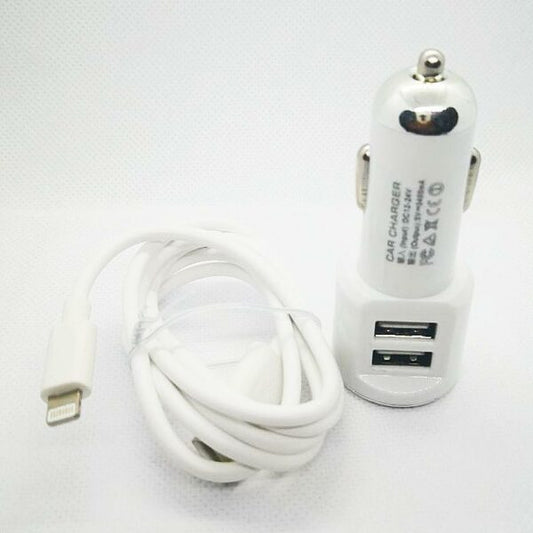 S309 Super E 18W Lightning Dual Port USB Car Charger