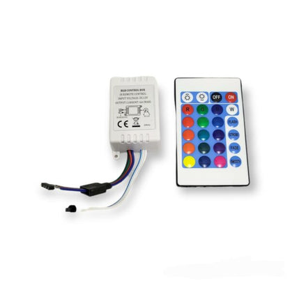 Aerbes AB-E968 24 Key LED RGB Controller Strips