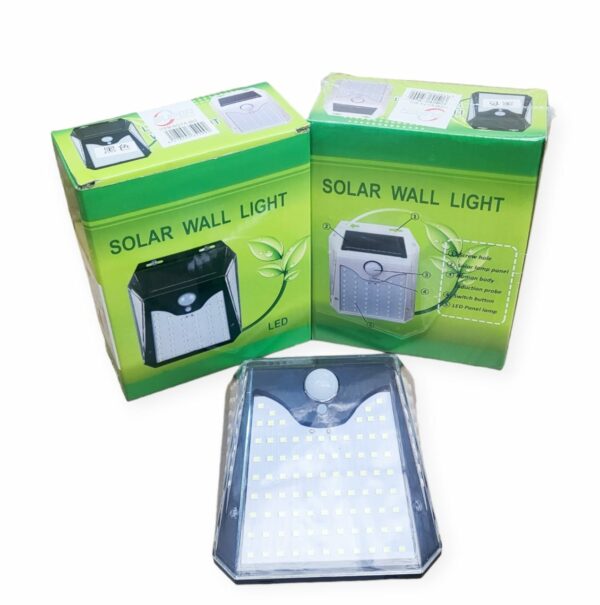 Solar Powered Wall Garden Light  12LED White