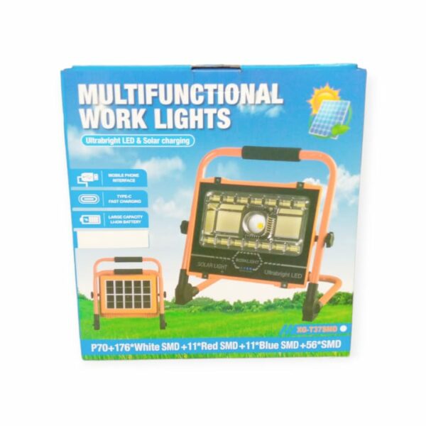 Rechargeable Solar Powered  Loadshedding Work Light