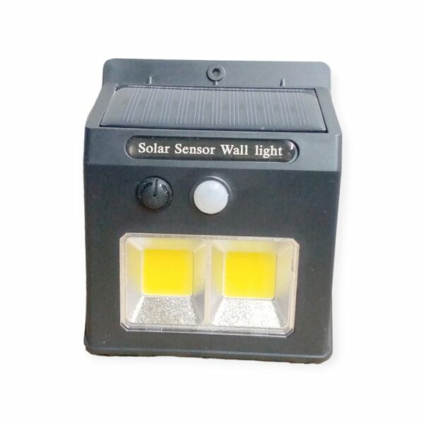 Solar Powered Sensor Wall COB Light