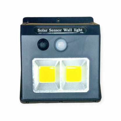 Solar Powered Sensor Wall COB Light