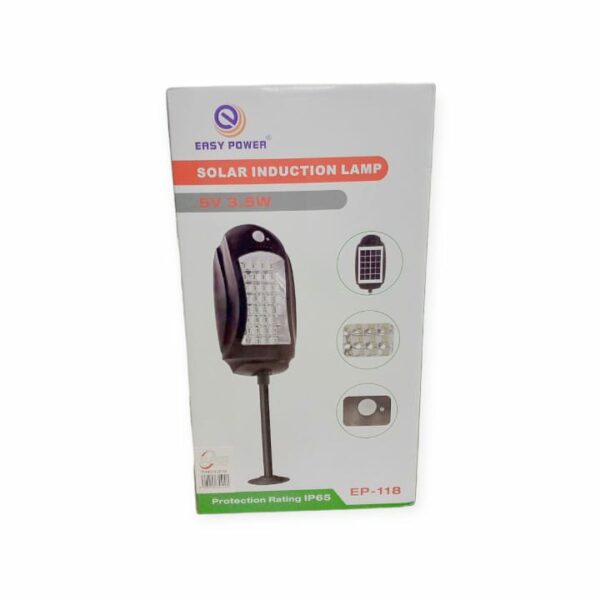 FA-EP-118 Solar Powered Human Induction Street Light With Remote Control And Pole 16W