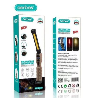 Aerbes Rechargeable Portable COB Foldable Work Light