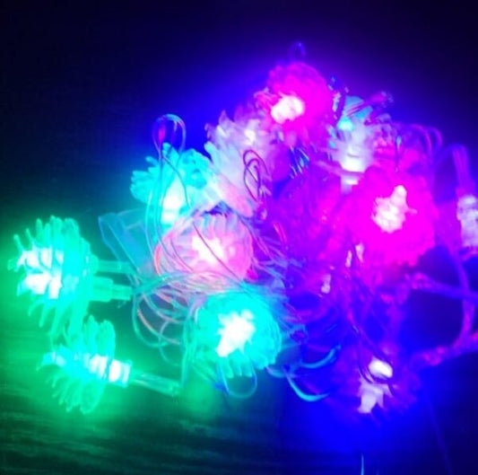 ZYF-56 Pinecone Shaped LED Fairy String Light RGB 5m