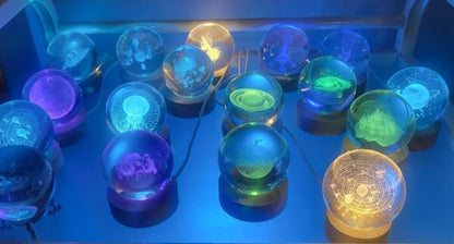 Crystal Ball LED Luminous Night  Light