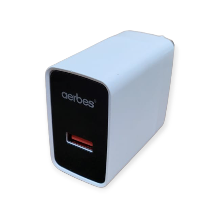 Aerbes AB-SJ24 QC3.0 USB Charger With LED Light 18W