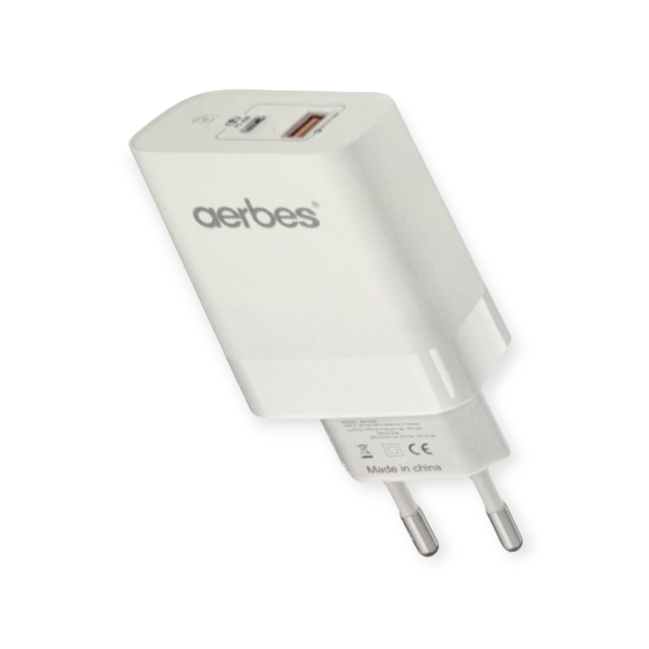 Aerbes AB-SJ28 QC3.0 18W + PD45W Quick Charging Intelligent Charger