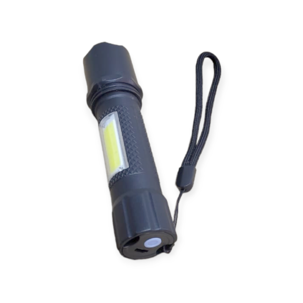 Feimao FM-923 USB Rechargeable Flashlight With Lanyard