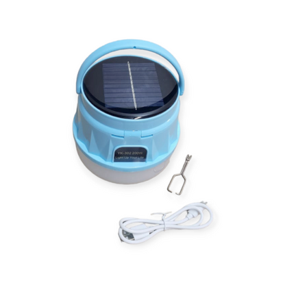 Aerbes Solar Powered Camping Light With A Hook 200W