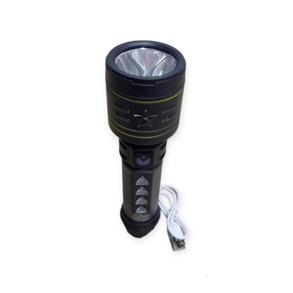 FA-T46G Durable Sturdy Rechargeable Dual Flashlight