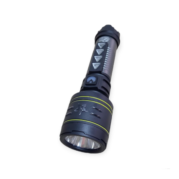 FA-T46G Durable Sturdy Rechargeable Dual Flashlight