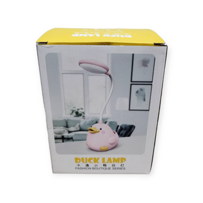 USB Rechargeable Duck Table Lamp 2  Settings With Pencil Holder