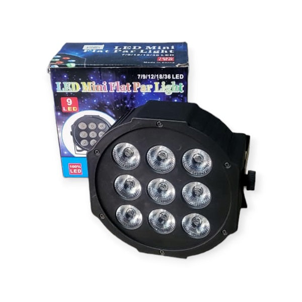 PM-006 RGB Flat PAR Stage Light 9LED