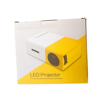 YG300 Mini LED HD Projector Support Portable Home Cinema