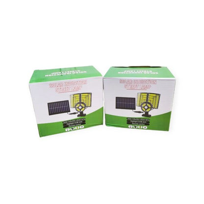 Solar Powered Induction Street Cob  Light With Remote Control