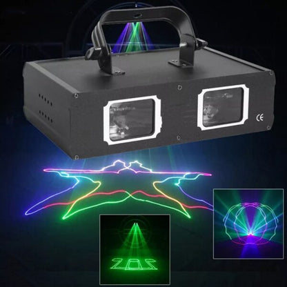 Dual Head Full Colour Line Laser  Stage Light